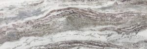 Beautiful fantasy brown polished quartzite countertop material.