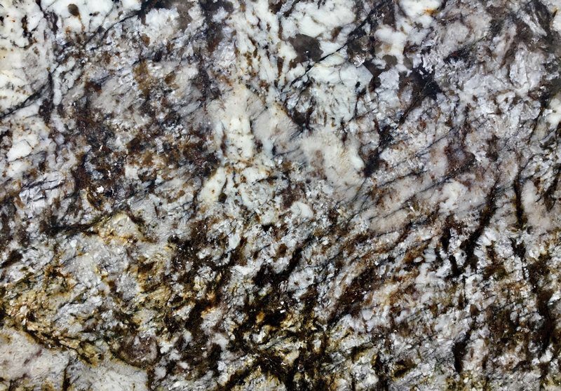White Orion Leather Granite
