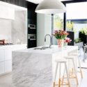 Island waterfall countertop